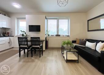 PREDANÉ | Štýlový 1 izbový apartmán na začiatku Petržalky